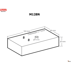 Detector Minispion gaseste microfoane ascunse Kemo M128N Detector Minispion gaseste microfoane ascunse Kemo M128N